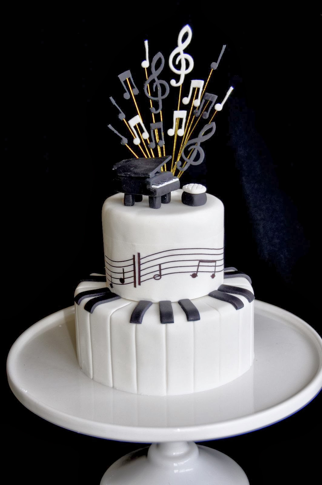 Music Birthday Cake
 Three Cheers for Cake November 2013