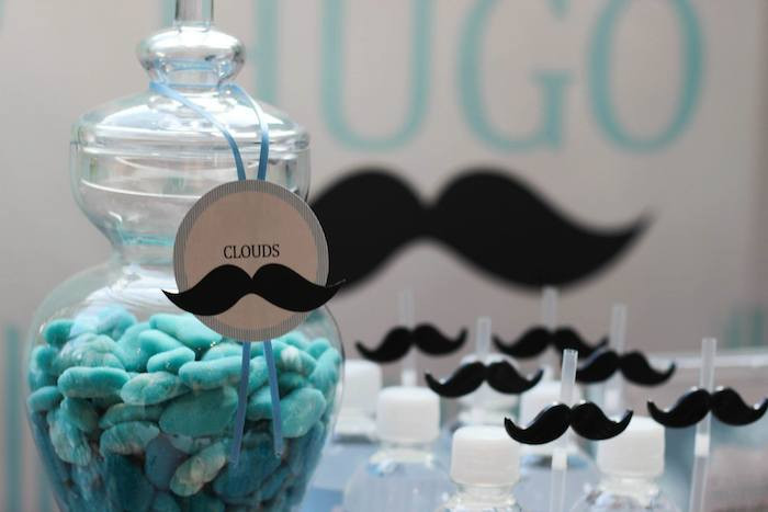 Mustache 1st Birthday Party
 Kara s Party Ideas Little Man Mustache Themed Birthday