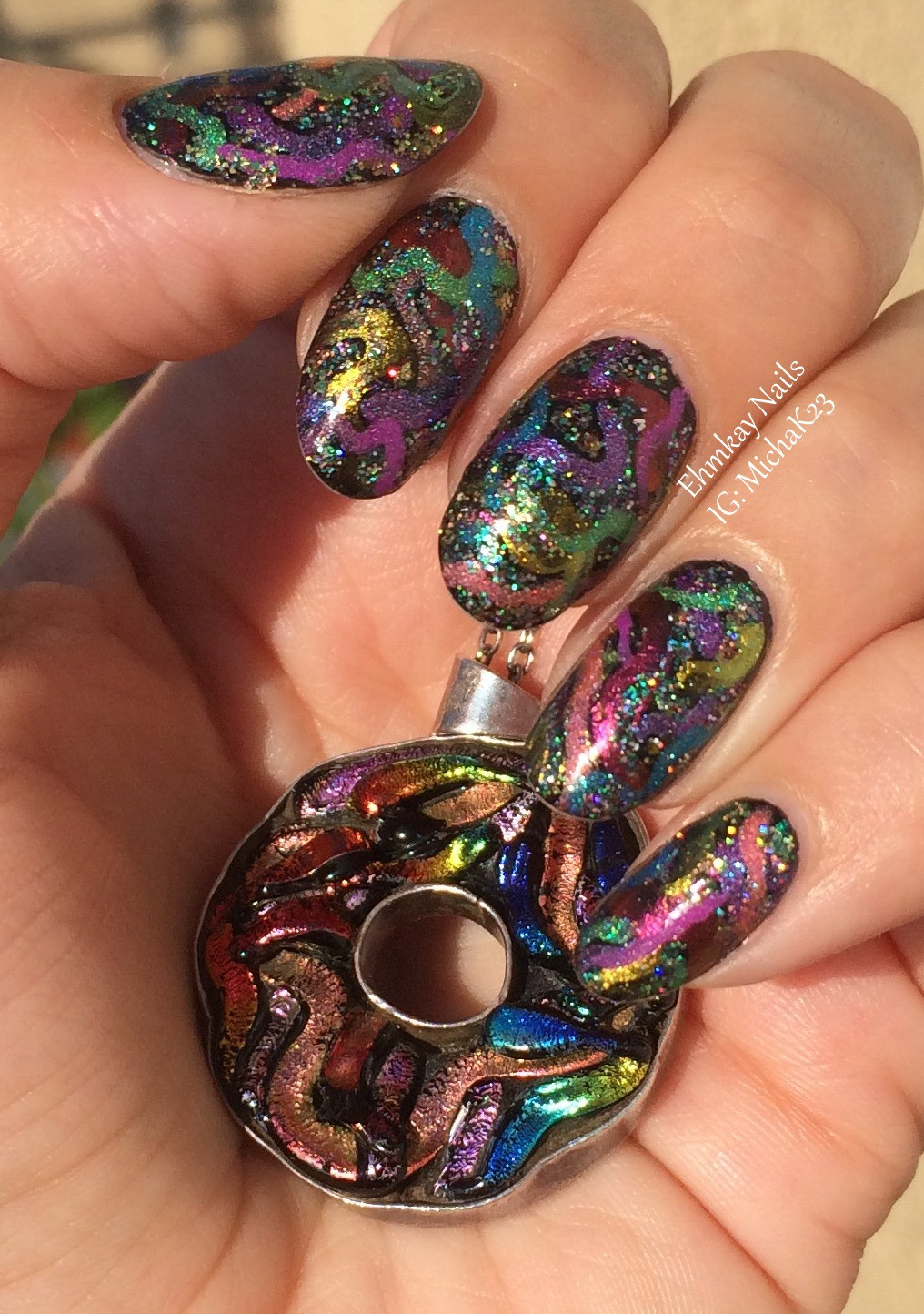 Nail Art Jewelry
 ehmkay nails Nail Art Inspired by Jewelry Round 3