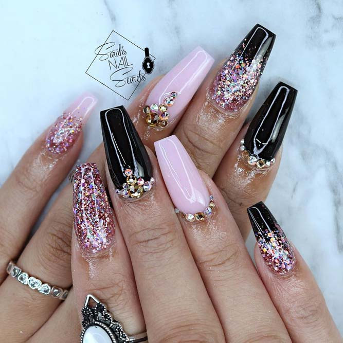 Nail Designs Coffin
 30 Coffin Nail Designs You’ll Want to Wear Right Now