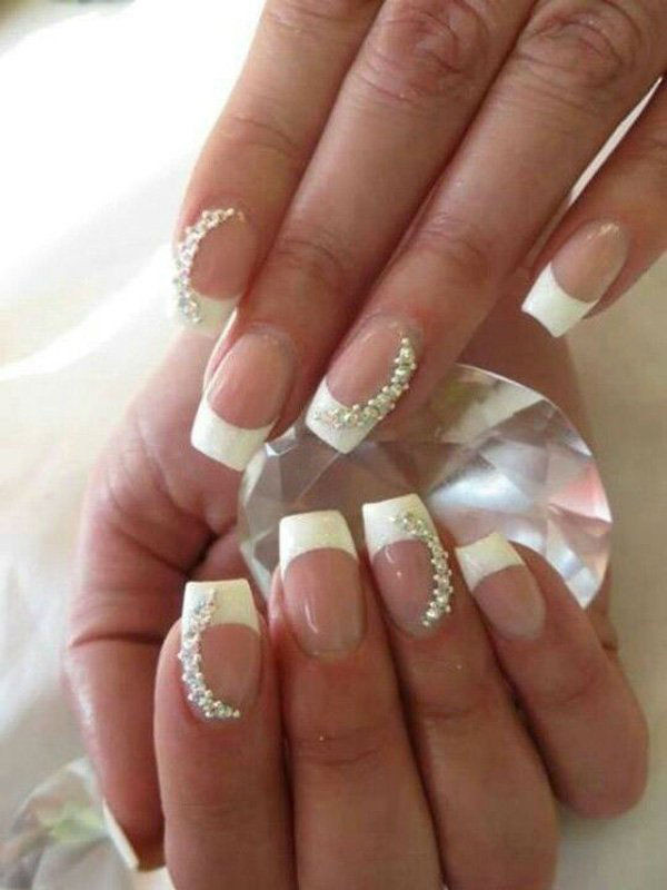 Nail Ideas For Weddings
 48 Best Wedding Nail Art Design Ideas