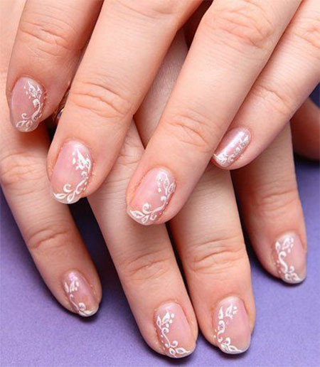 Nail Ideas For Weddings
 Inspiring Wedding Nail Art Designs & Ideas 2014