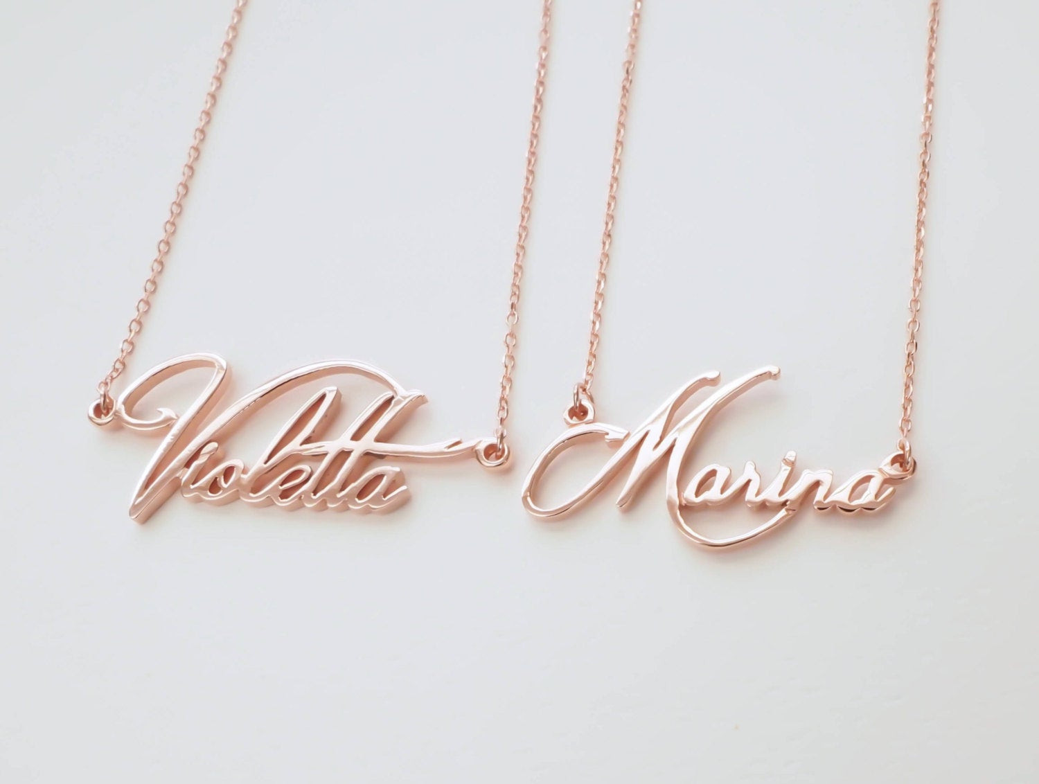 Name Necklace Silver
 Personalized Name Necklace in Sterling Silver Name necklace