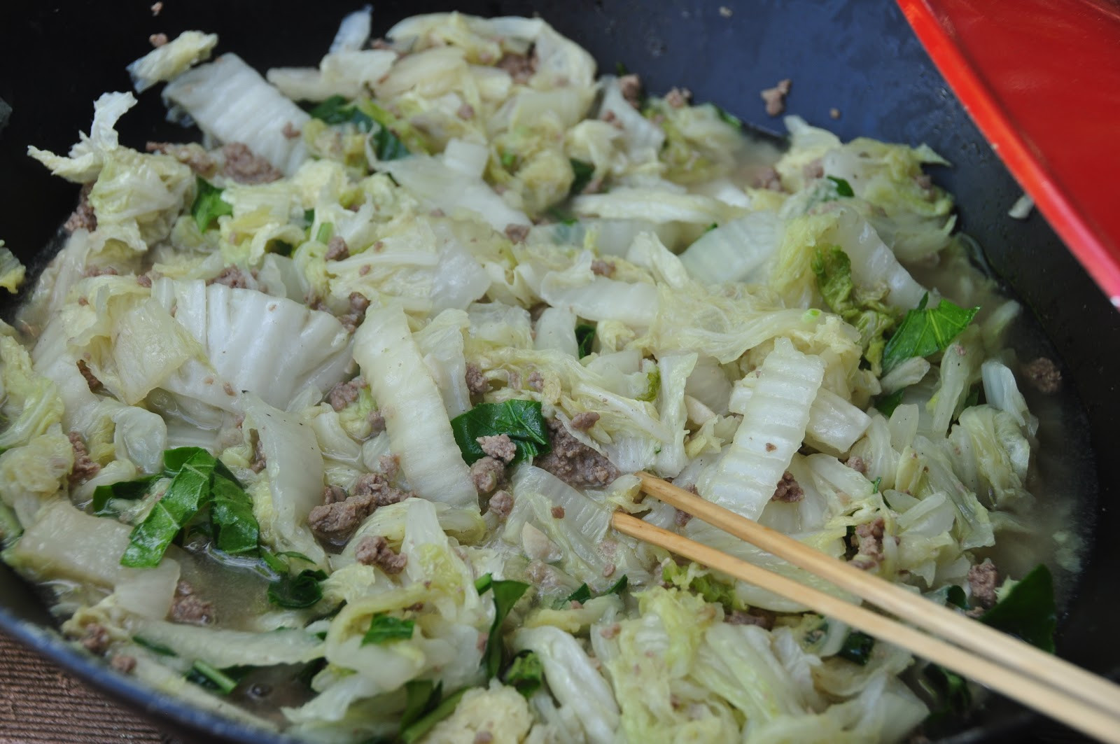 Napa Cabbage Stir Fry
 Thanh s Kitchen Stir Fried Napa Cabbage Pepper Leaves