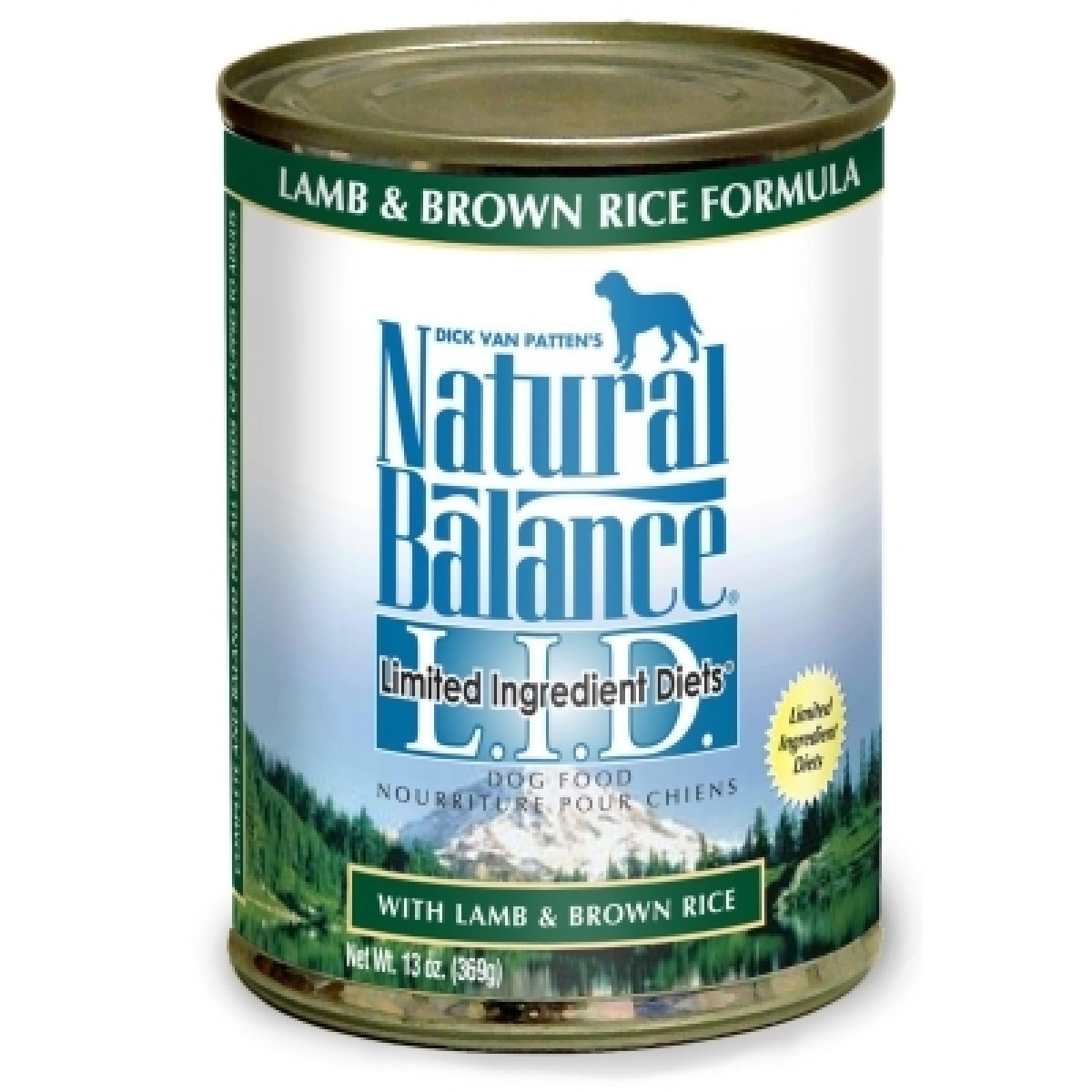 Natural Balance Lamb And Brown Rice
 Natural Balance Pet Foods Limited Ingre nt Diet Nb