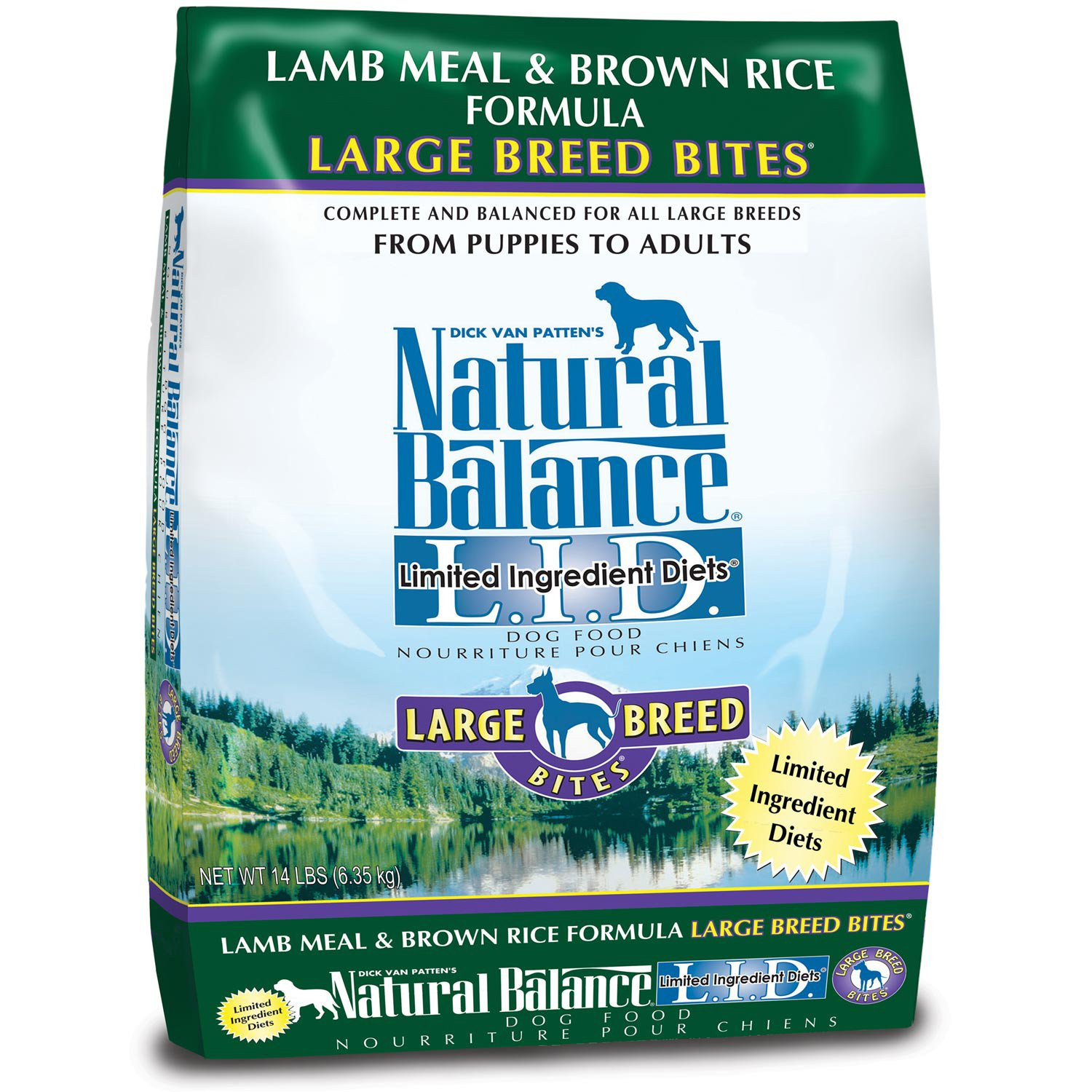 Natural Balance Lamb And Brown Rice
 Natural Balance L I D Limited Ingre nt Diets Lamb Meal