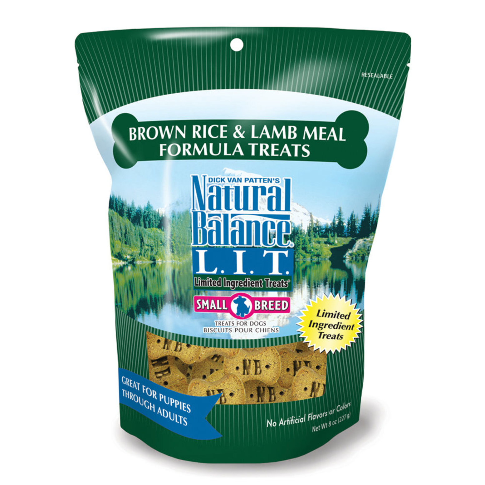 Natural Balance Lamb And Brown Rice
 Natural Balance LI Dog Treats Sm Brd Brn Rice & Lamb 227