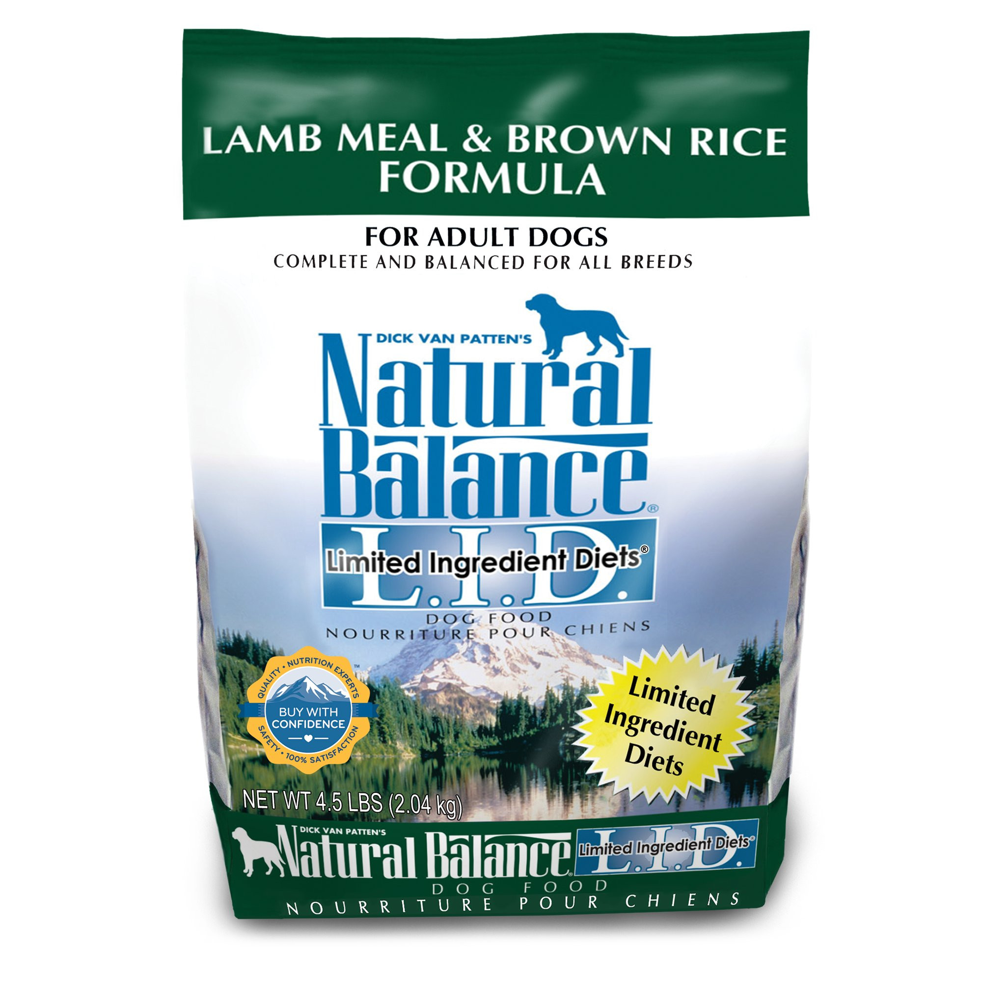 Natural Balance Lamb And Brown Rice
 Natural Balance L I D Limited Ingre nt Diets Lamb Meal