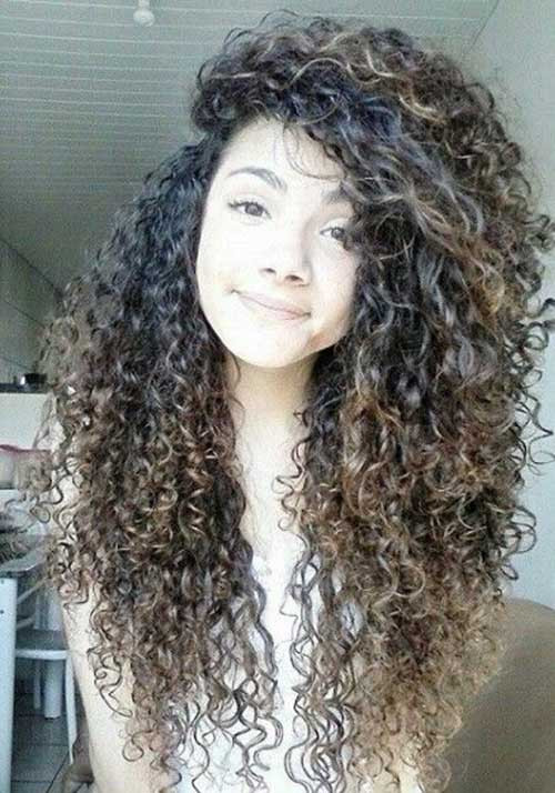Natural Curly Hairstyles For Long Hair
 35 Long Layered Curly Hair