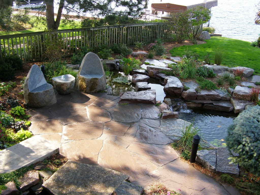 Natural Terrace Landscape
 Natural Stone Patios and Walkways in the Utica NY Area