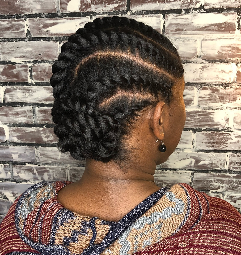 Natural Twist Updo Hairstyles
 45 Classy Natural Hairstyles for Black Girls to Turn Heads