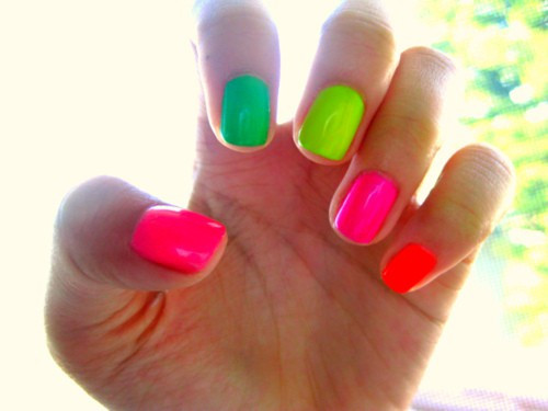 Neon Nail Colors
 Bedazzles After Dark Currently Inspired By Neon Color