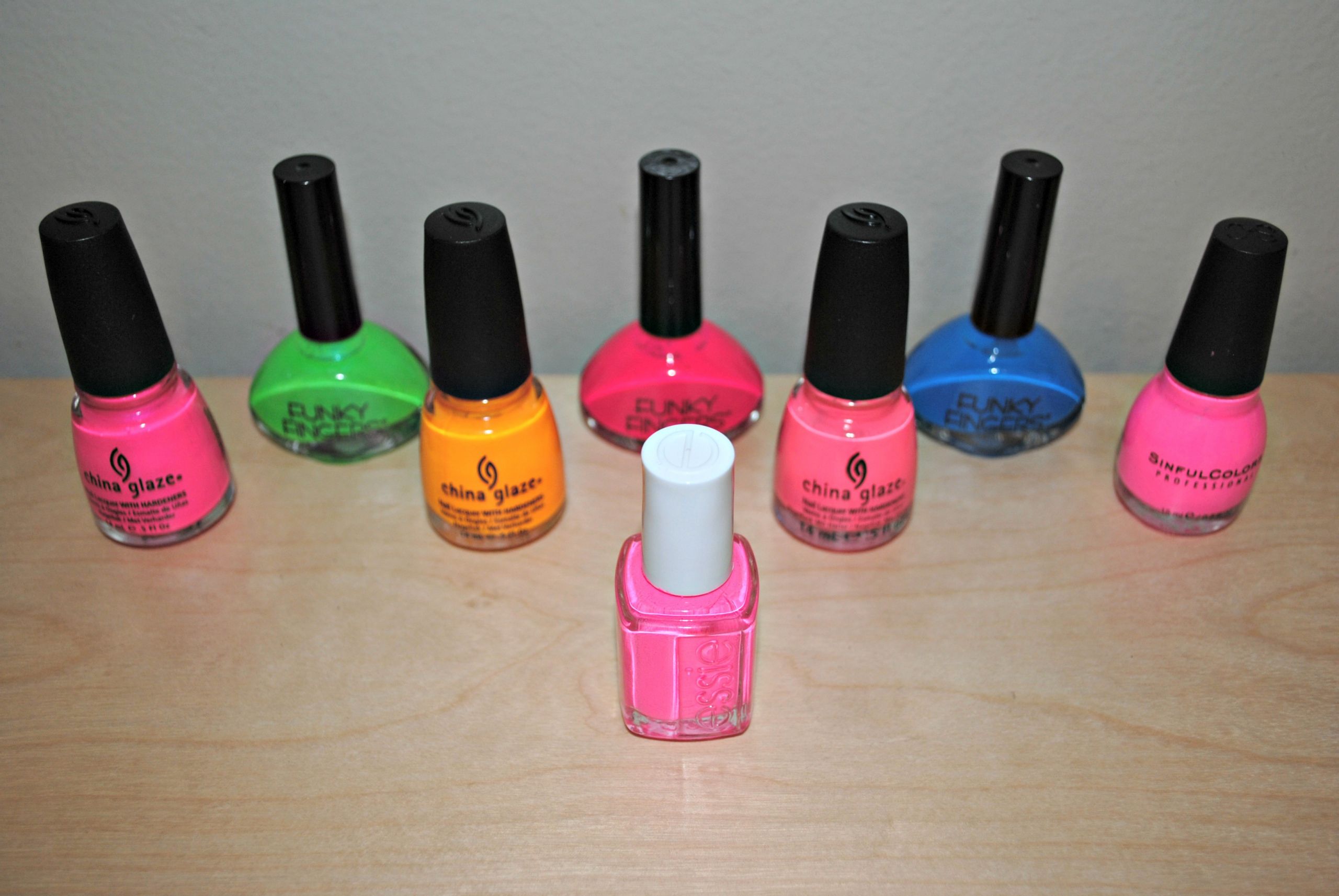 Neon Nail Colors
 Sinful Colors