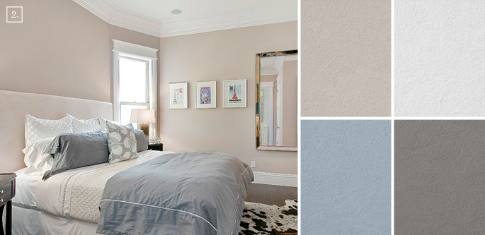 Neutral Bedroom Paint Colors
 Bedroom Color Ideas Paint Schemes and Palette Mood Board