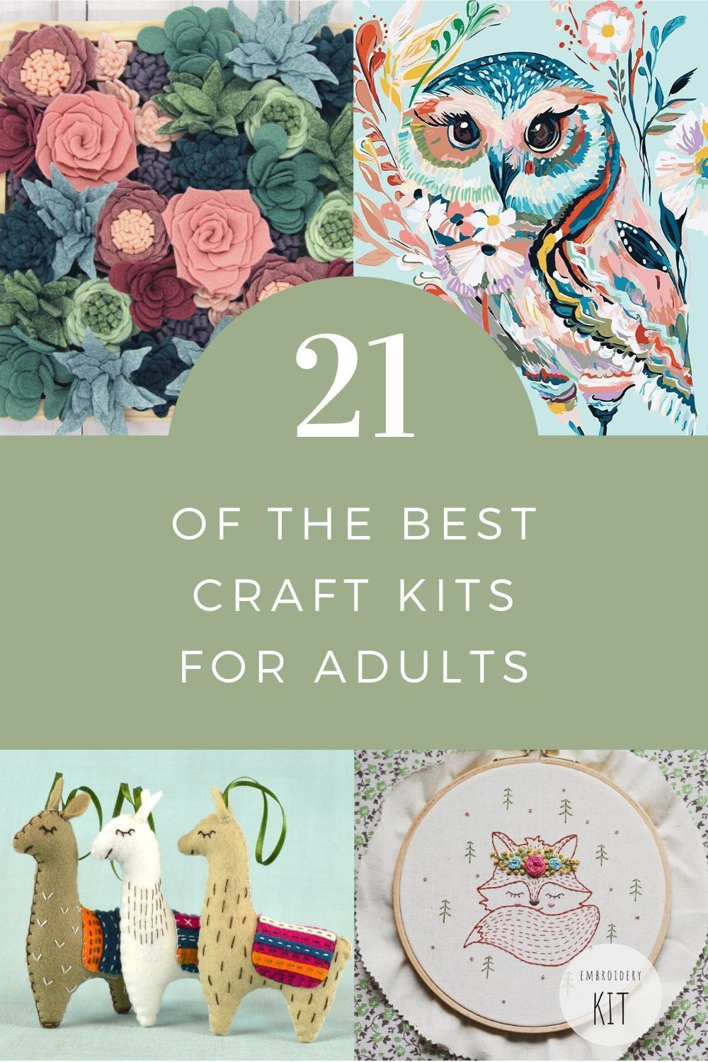 New Craft Ideas For Adults
 21 of the Best Craft Kits for Adults in 2020 With images