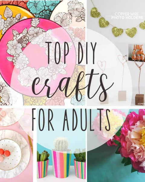 New Craft Ideas For Adults
 top DIY crafts for adults 