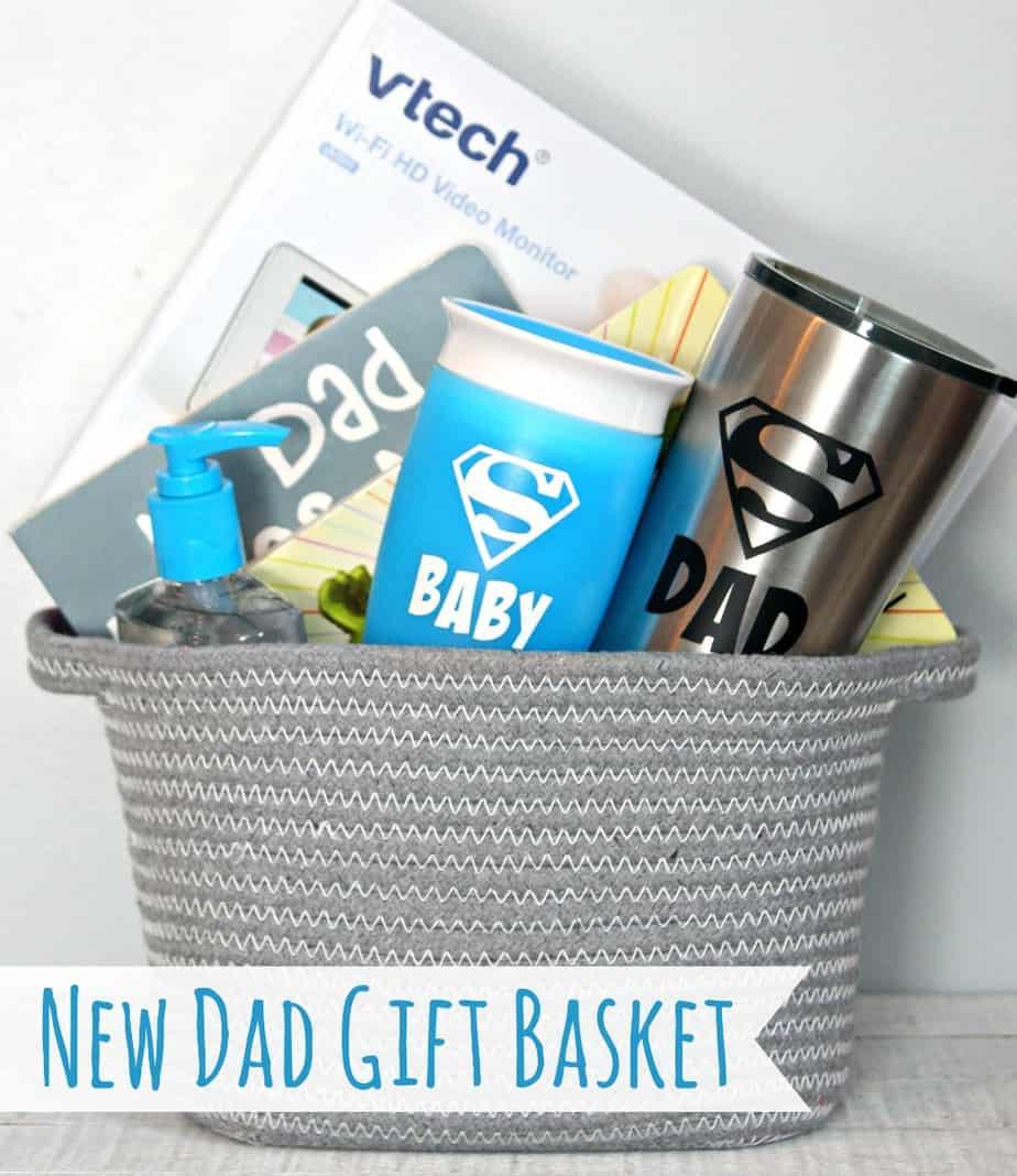 New Daddy Gift Basket Ideas
 New Dad Gift Basket Happy Go Lucky