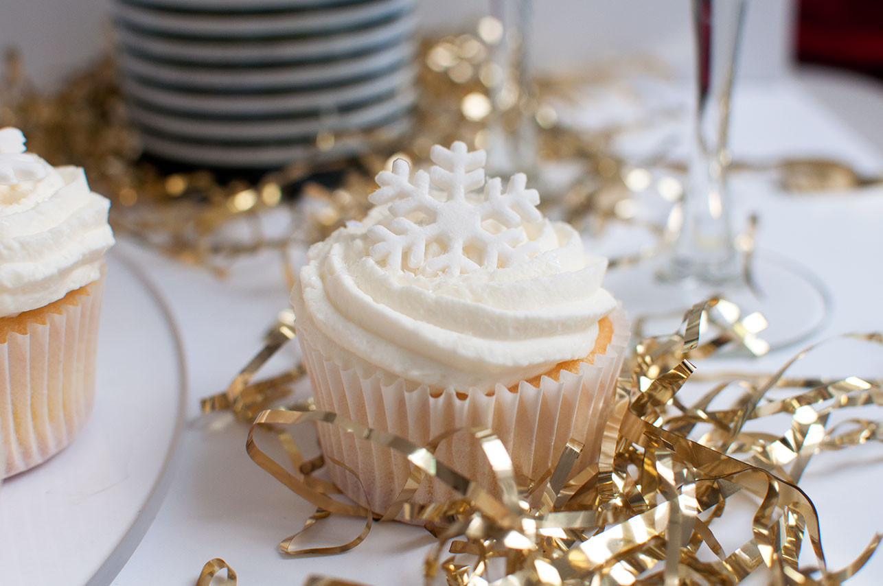 New Years Cupcakes
 Pretty in Pistachio