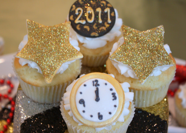 New Years Cupcakes
 Happy New Year Cupcakes