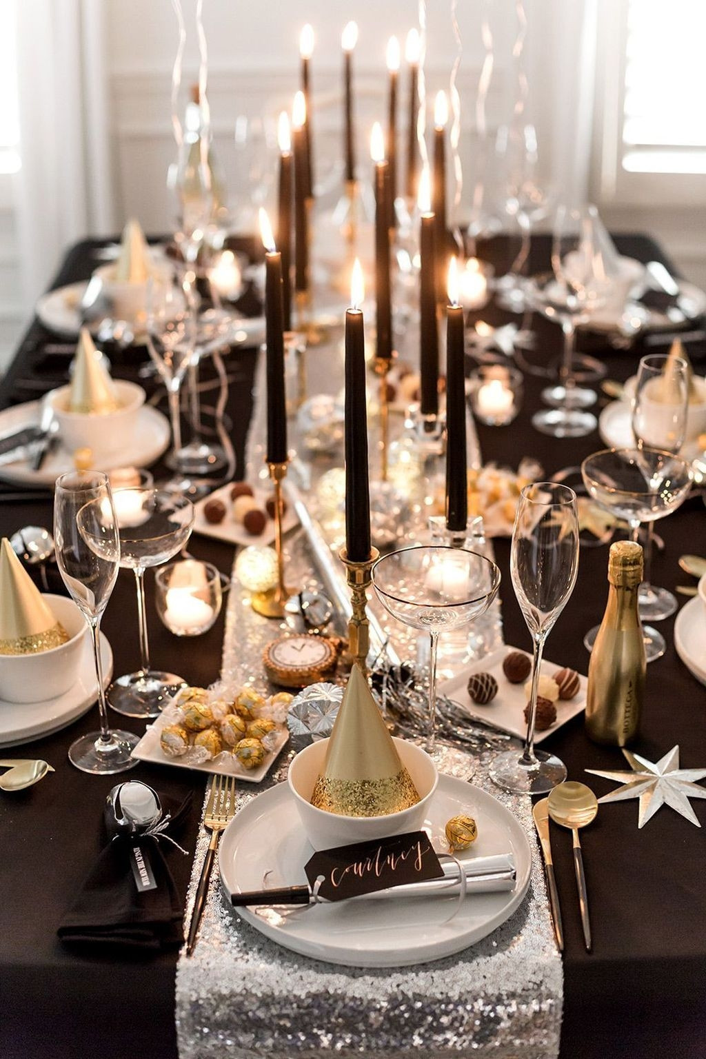 New Years Eve Dinner Menu Ideas
 30 Stylish New Years Eve Table Decoration Ideas For NYE