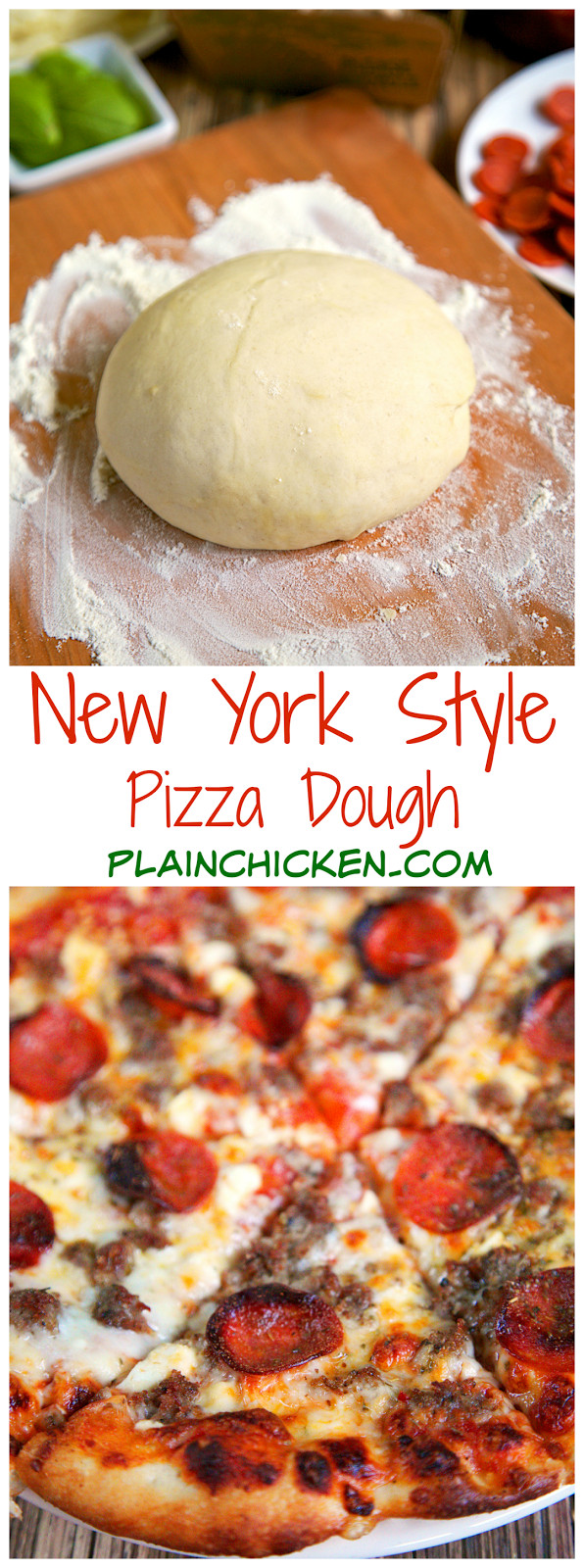 New York Style Pizza Dough Recipes
 New York Style Pizza Dough