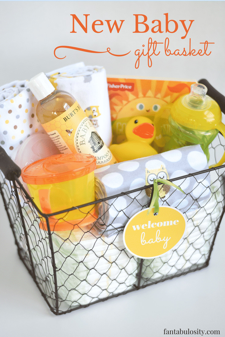 Newborn Baby Gift Baskets Ideas
 New Baby Gift Basket Fantabulosity