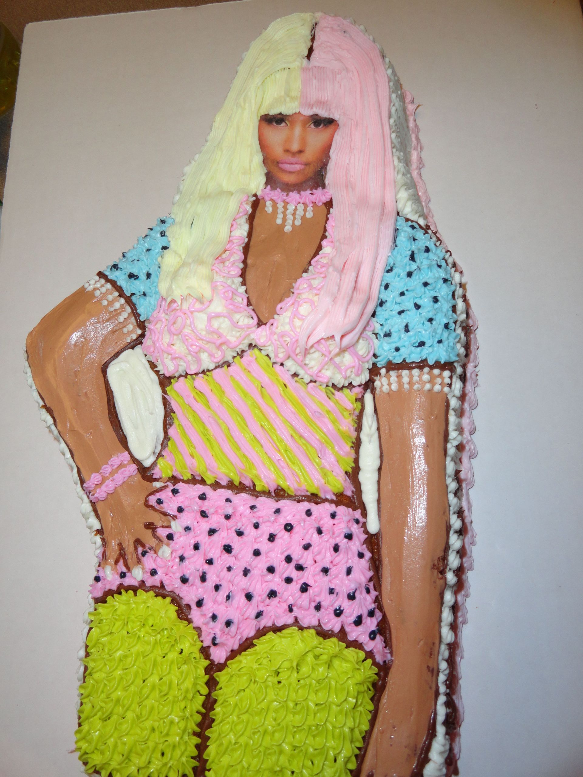 Nicki Minaj Birthday Cake
 my nicki minaj cake cakes and cupcakes