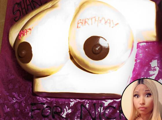 Nicki Minaj Birthday Cake
 Nicki Minaj s Blowout Birthday Bash Included a Boob Cake