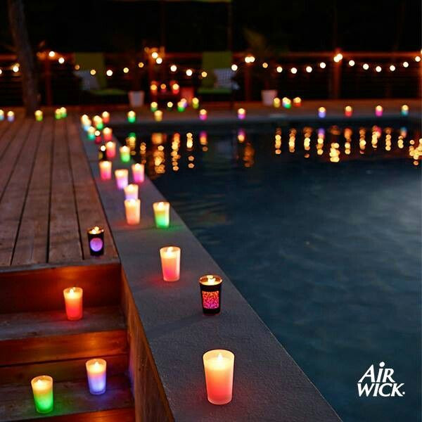 Night Pool Party Ideas For Adults
 Midnight swim by the moonlight