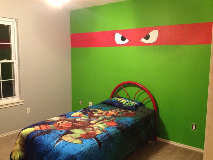 Ninja Turtle Bedroom Decor
 TMNT Bedroom Decoration Ideas