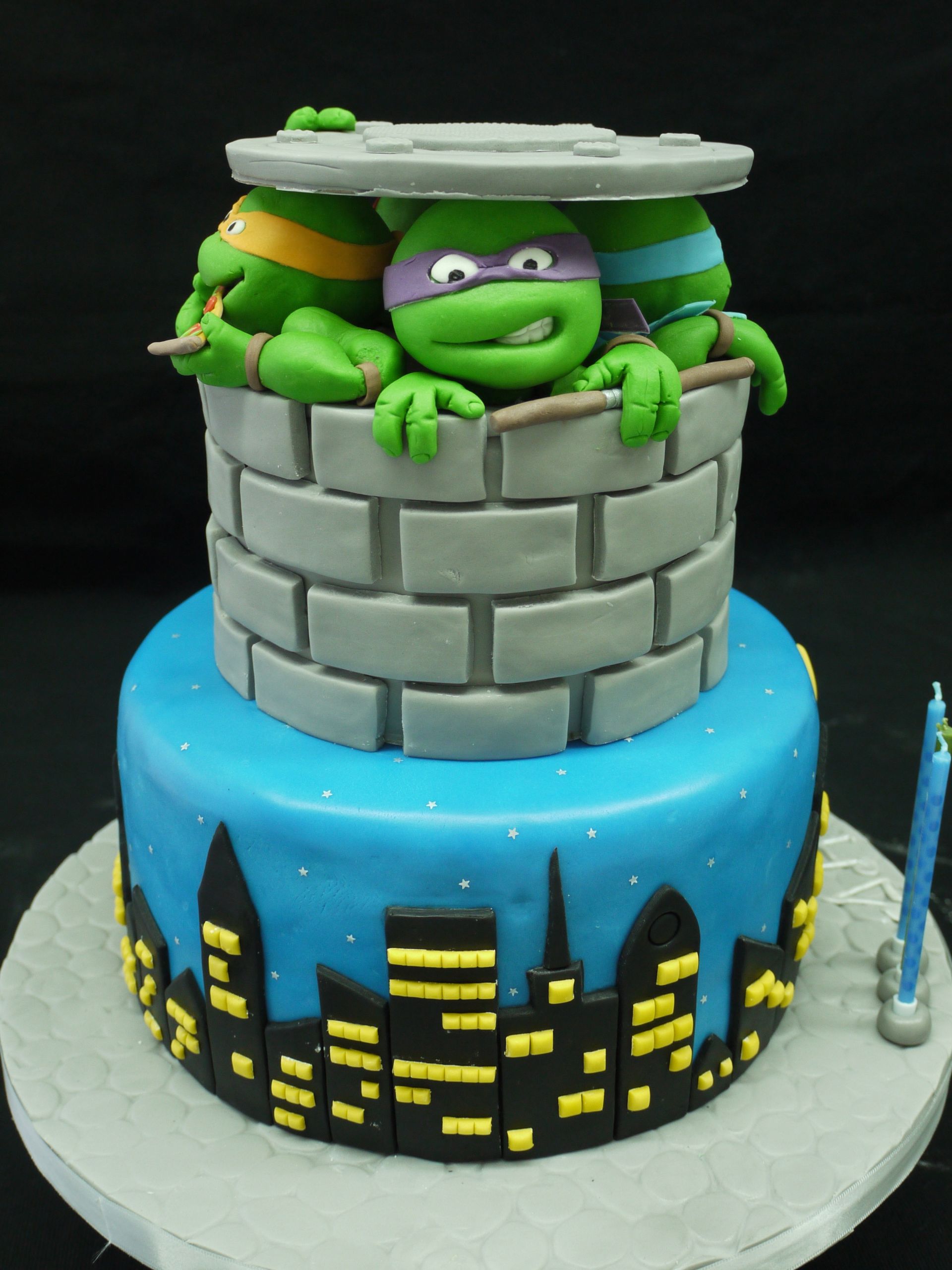 Ninja Turtle Birthday Cake
 Teenage Mutant Ninja Turtles CakeCentral