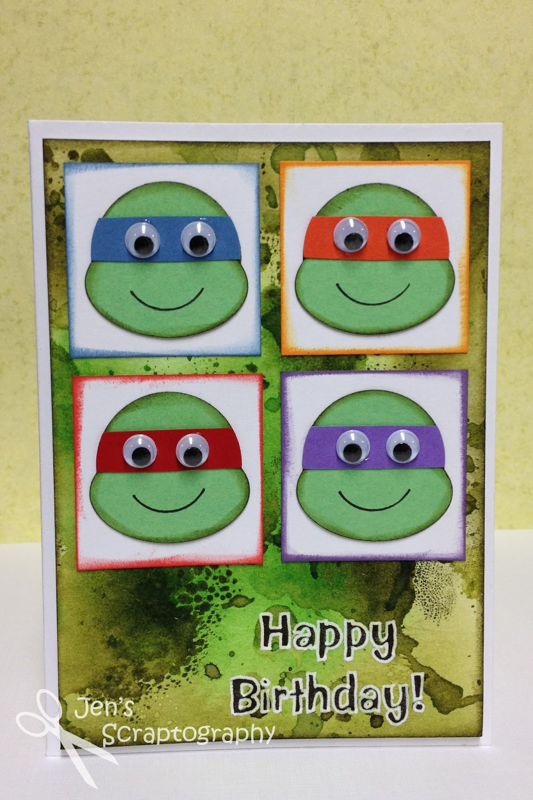 The Best Ninja Turtle Birthday Card – Home, Family, Style and Art Ideas