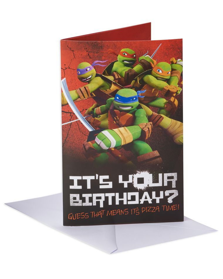 Ninja Turtle Birthday Card
 Teenage Mutant Ninja Turtles™ Birthday Card