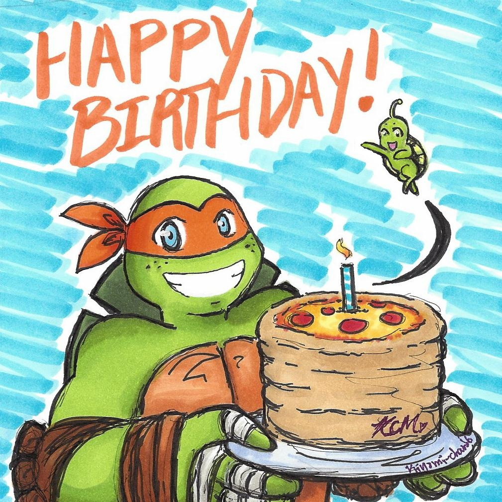 Ninja Turtle Birthday Card
 Teenage Mutant Ninja Turtle Birthday Ecards