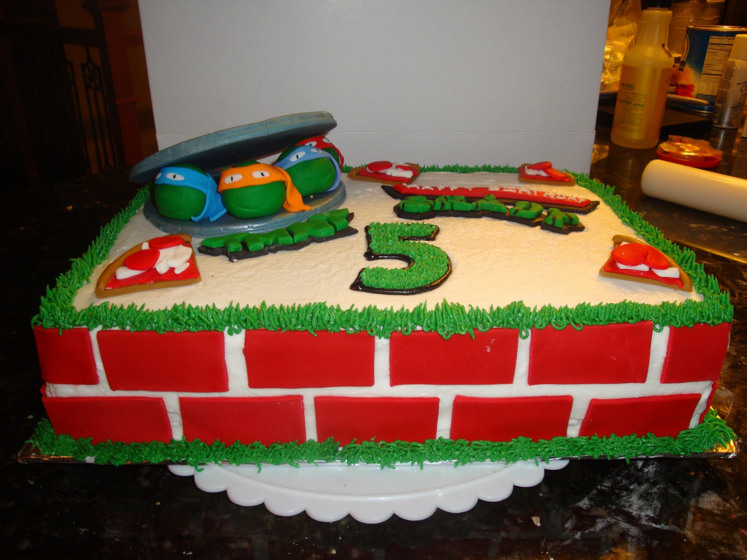 Ninja Turtles Birthday Cakes
 Teenage Mutant Ninja Turtles Birthday Cake CakeCentral