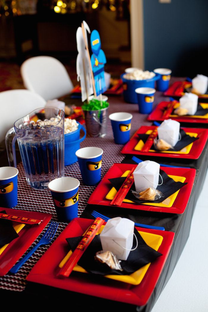 Ninjago Birthday Party Supplies
 Kara s Party Ideas Ninjago Themed Birthday Party Planning