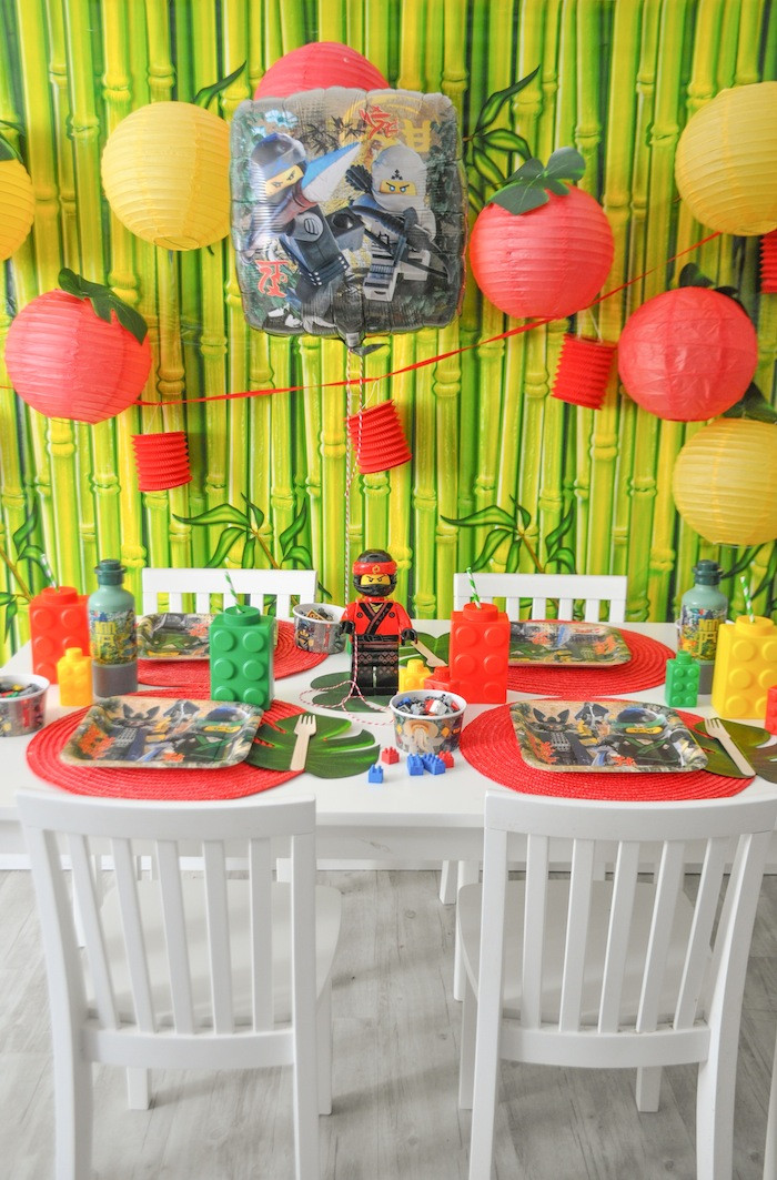 Ninjago Birthday Party Supplies
 Kara s Party Ideas LEGO NINJAGO Movie Party