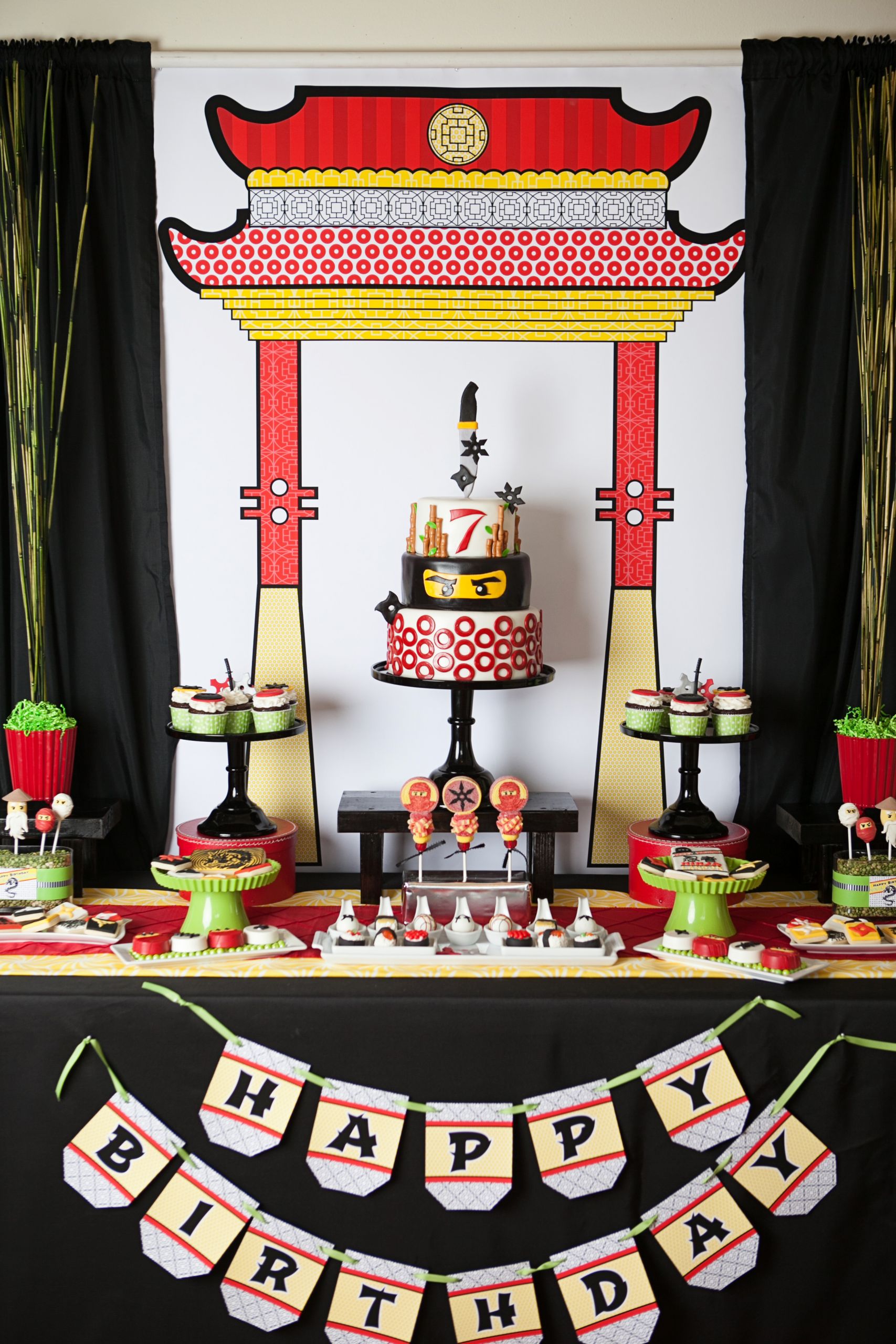 Ninjago Birthday Party Supplies
 A Lego Ninjago Inspired Birthday Party Anders Ruff