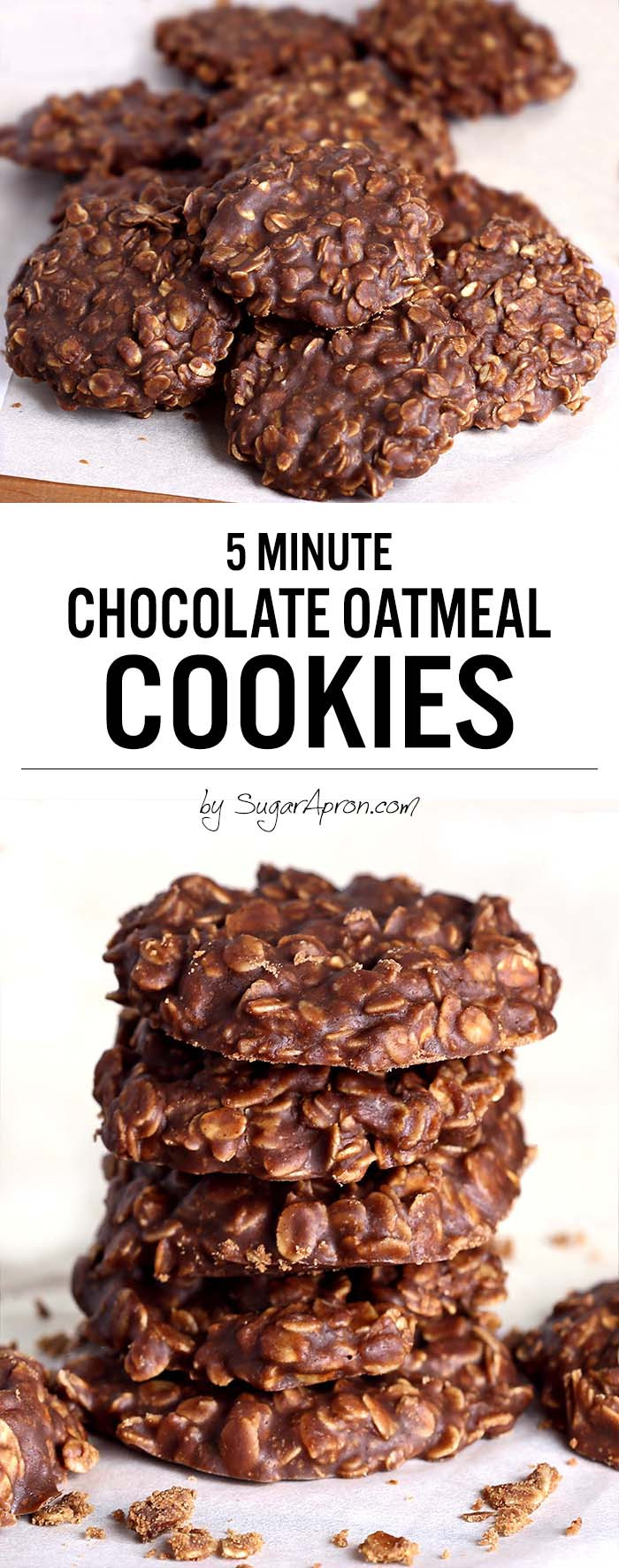 No Bake Cookies With Quick Oats
 No Bake Chocolate Oatmeal Cookies Sugar Apron