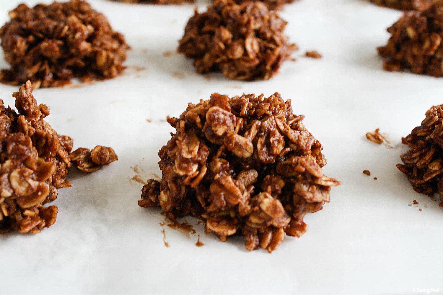 No Bake Cookies With Quick Oats
 Chocolate Oat No Bake Cookies