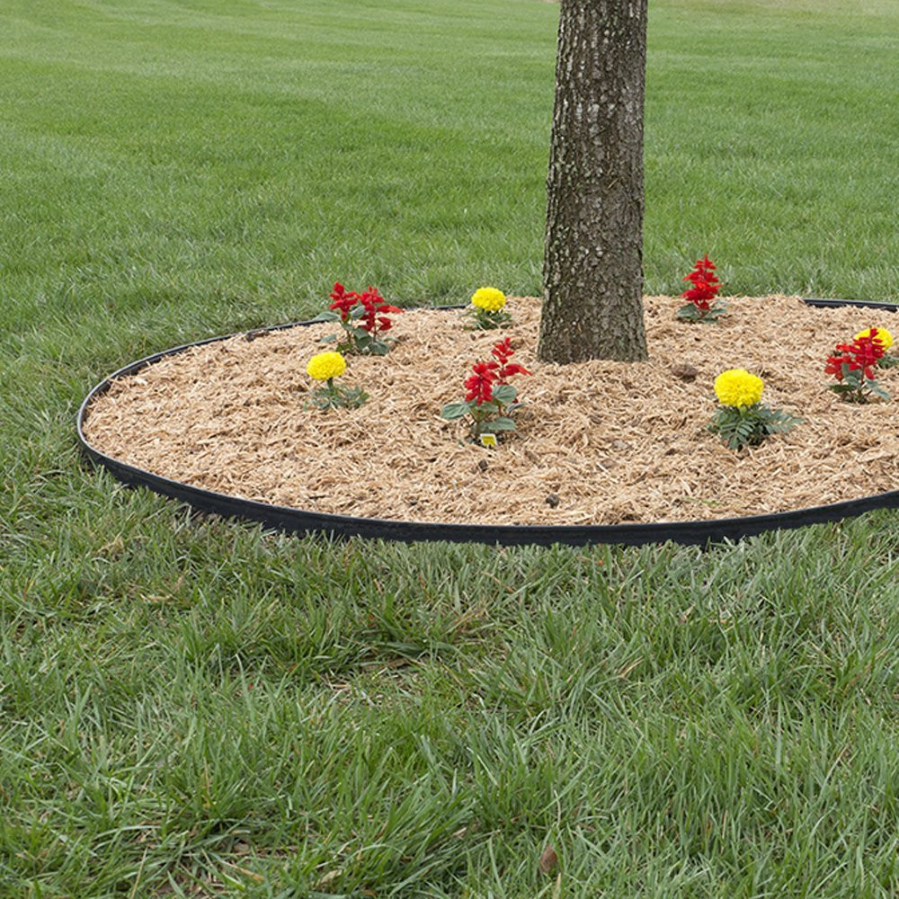 No Dig Landscape Edging
 Dimex 3000 124 8 Easyflex No Dig Tree Ring Kit at Sutherlands