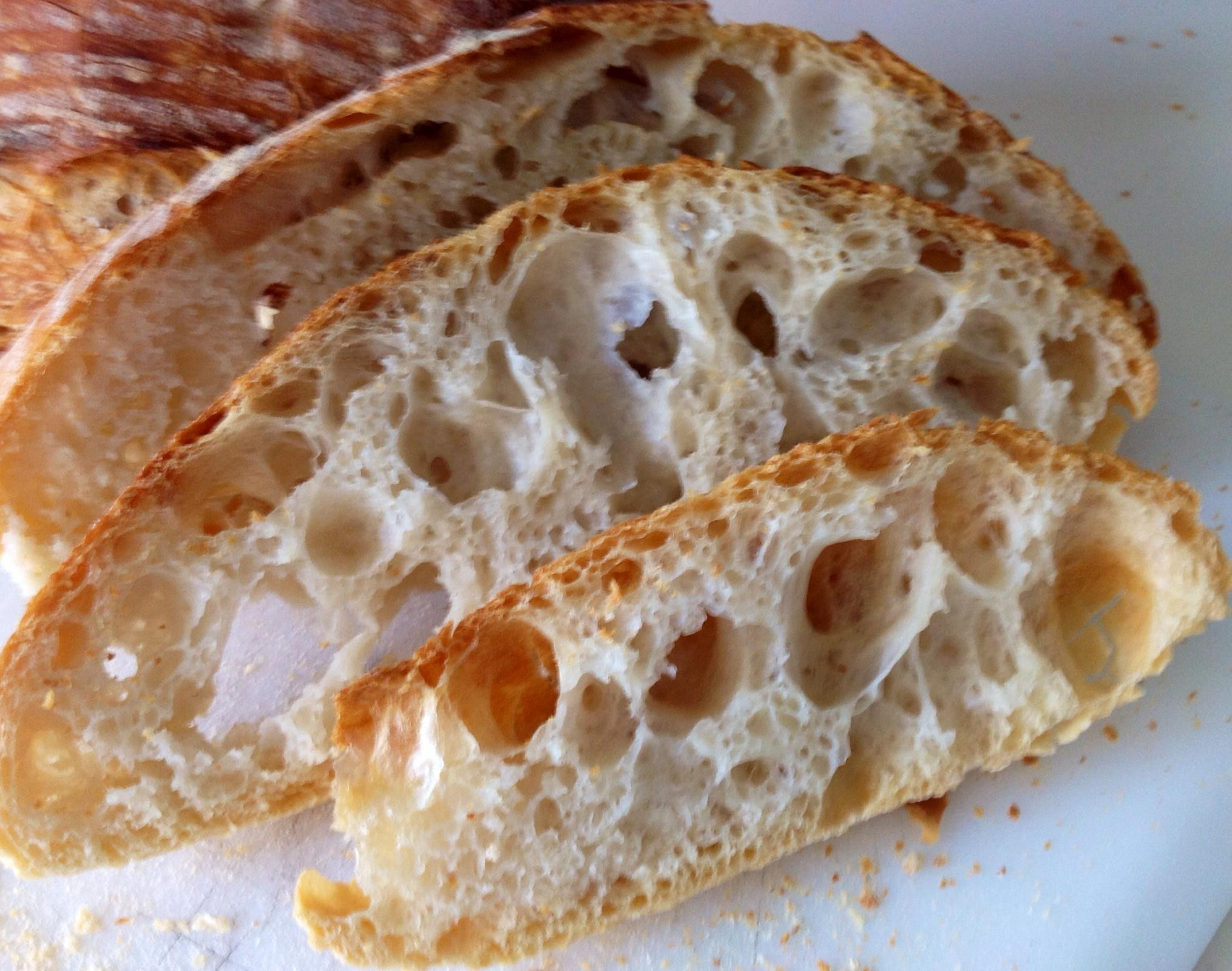 No Knead Sourdough Bread
 No knead bread recipe fm NY Times