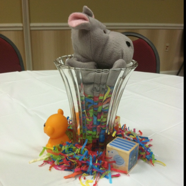 Noah Ark Baby Shower Decoration Ideas
 Noah s ark baby shower centerpiece s