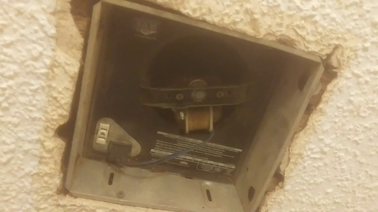 Noisy Bathroom Exhaust Fan
 How to Fix a Noisy Bathroom Exhaust Fan