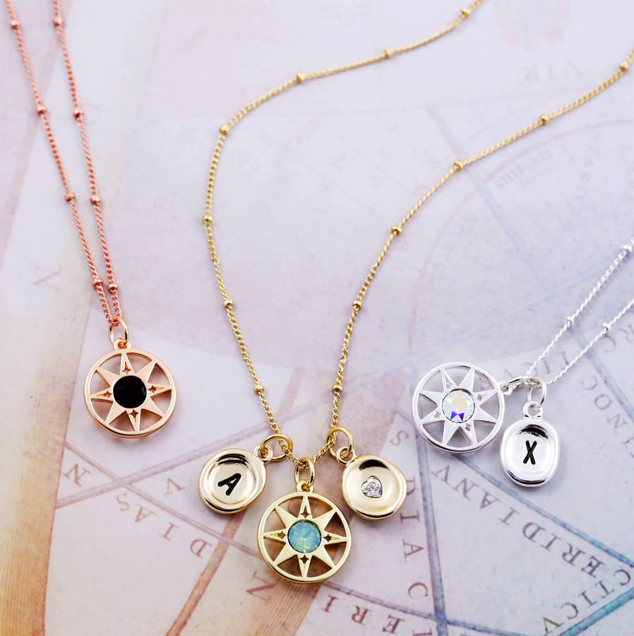 North Star Necklace
 pass north star charm necklace by j&s jewellery