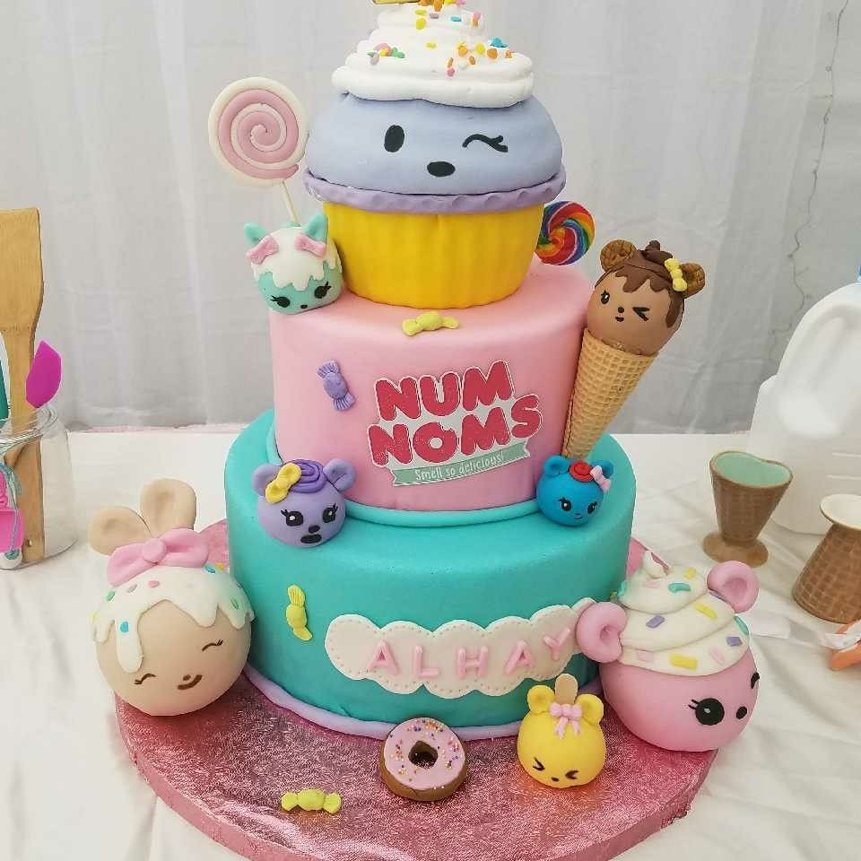 Num Noms Birthday Party Ideas
 Num noms birthday cake