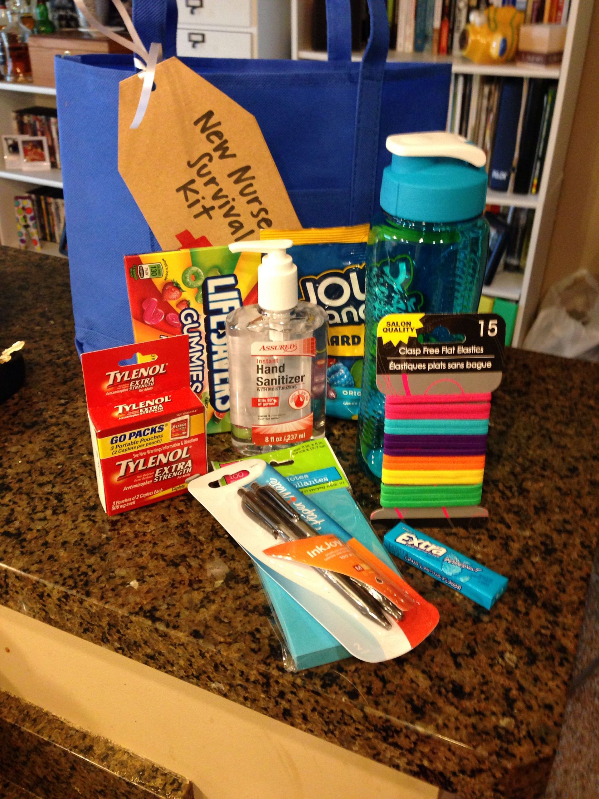 Nurse Gift Basket Ideas
 New Nurse Survival Kit