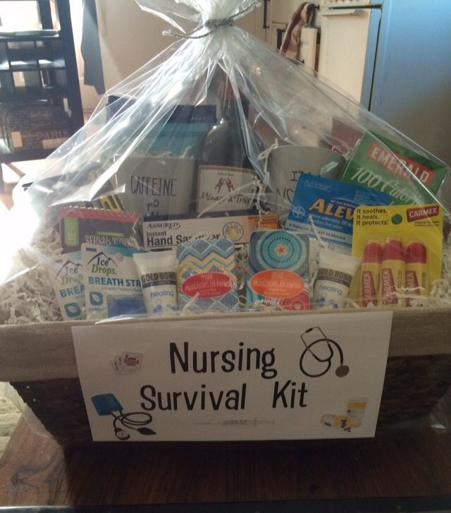 Nurse Gift Basket Ideas
 Nurse graduation t basket Everything a new nurse will