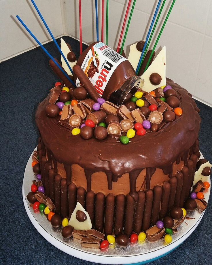 Nutella Birthday Cake
 Nutella Birthday Cakes