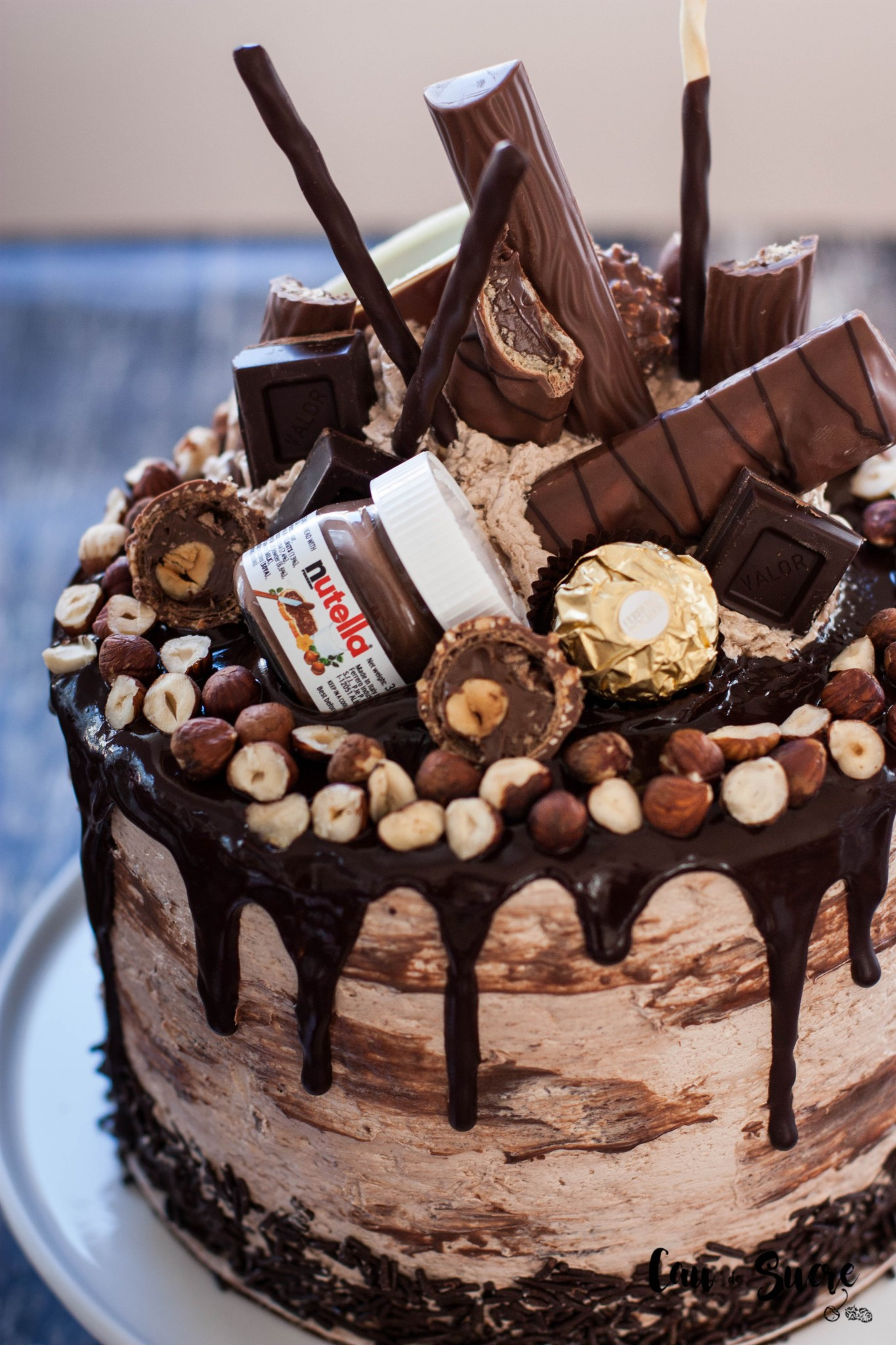 Nutella Birthday Cake
 Nutella Layer Cake – and Happy Birthday to me – Cau de sucre